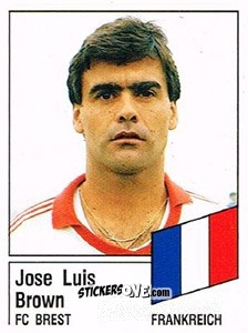 Cromo Jose Luis Brown