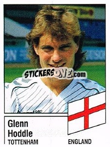 Sticker Glenn Hoddle - German Football Bundesliga 1986-1987 - Panini