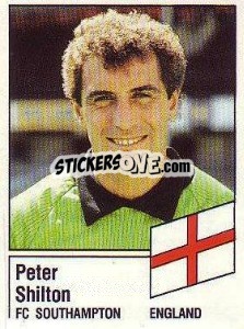 Cromo Peter Shilton - German Football Bundesliga 1986-1987 - Panini