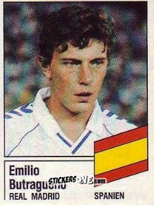 Cromo Emilio Butragueno