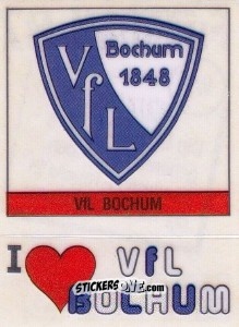 Sticker Wappen - German Football Bundesliga 1986-1987 n. W2 - Panini