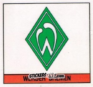 Sticker Wappen - German Football Bundesliga 1986-1987 n. W3 - Panini