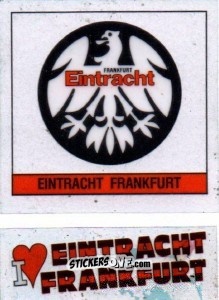 Sticker Wappen - German Football Bundesliga 1986-1987 - Panini