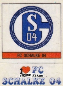 Sticker Wappen - German Football Bundesliga 1986-1987 n. W7 - Panini
