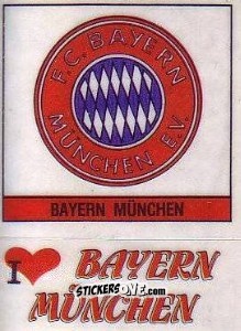 Sticker Wappen - German Football Bundesliga 1986-1987 n. W15 - Panini