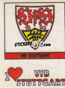Sticker Wappen - German Football Bundesliga 1986-1987 - Panini