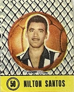 Figurina Nilton Santos - Quigol 1958-1959 n. 50 - Tupinamba Ltd