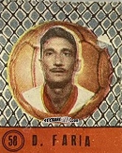 Cromo D. Faria - Quigol 1958-1959 n. 58 - Tupinamba Ltd