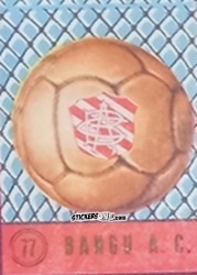 Sticker Bangu A.C. - Quigol 1958-1959 n. 77 - Tupinamba Ltd