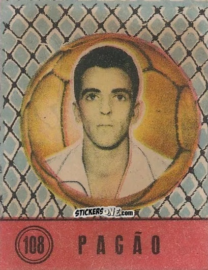 Cromo Pagao - Quigol 1958-1959 n. 108 - Tupinamba Ltd