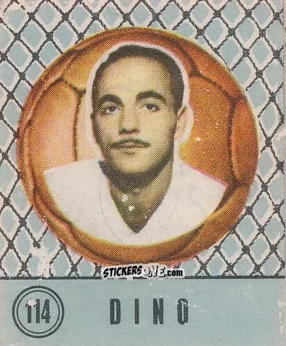 Sticker Dino Sani - Quigol 1958-1959 n. 114 - Tupinamba Ltd