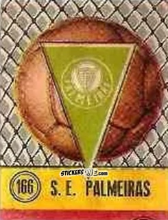 Sticker S.E. Palmeiras - Quigol 1958-1959 n. 166 - Tupinamba Ltd