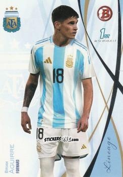 Sticker Brian Aguirre - Argentina 2024 Lineage n. 3 - Topps