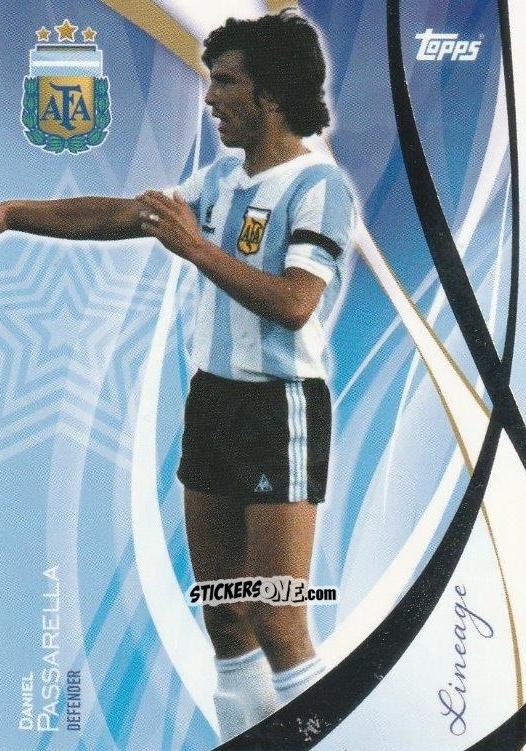 Cromo Daniel Passarella - Argentina 2024 Lineage n. 39 - Topps