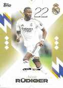 Figurina Antonio Rüdiger - Los Blancos Real Madrid 2025-2026
 n. 6 - Topps