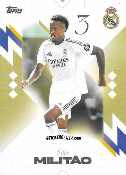 Sticker Éder Militão - Los Blancos Real Madrid 2025-2026
 n. 7 - Topps