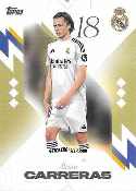 Sticker Álvaro Carreras - Los Blancos Real Madrid 2025-2026
 n. 10 - Topps