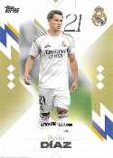Figurina Brahim Díaz - Los Blancos Real Madrid 2025-2026
 n. 18 - Topps