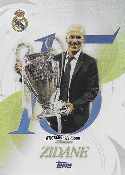 Figurina Zinedine Zidane - Los Blancos Real Madrid 2025-2026
 n. QU-1 - Topps