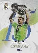 Cromo Iker Casillas - Los Blancos Real Madrid 2025-2026
 n. QU-2 - Topps