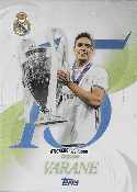 Sticker Raphaël Varane - Los Blancos Real Madrid 2025-2026
 n. QU-10 - Topps