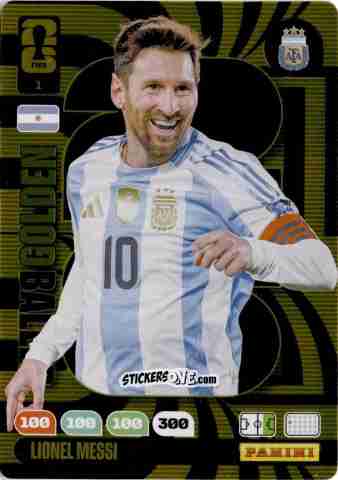 Sticker Messi - FIFA World Cup 2026. Adrenalyn XL
 n. 1 - Panini