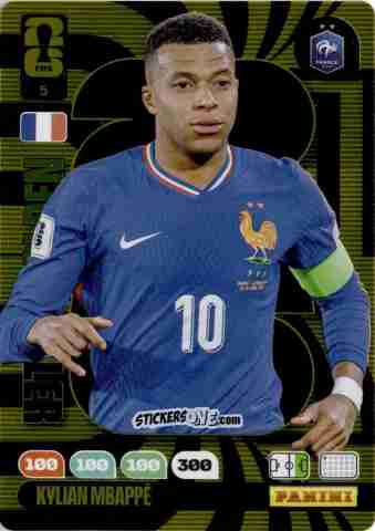 Figurina Mbappe - FIFA World Cup 2026. Adrenalyn XL
 n. 5 - Panini