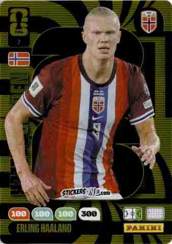 Cromo Haaland - FIFA World Cup 2026. Adrenalyn XL
 n. 7 - Panini