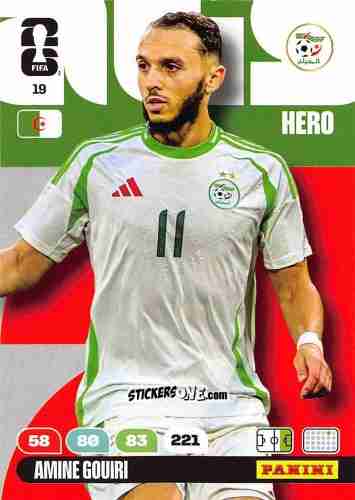 Figurina Amine Gouiri - FIFA World Cup 2026. Adrenalyn XL
 n. 19 - Panini