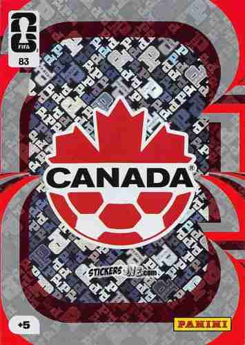 Cromo Team Crest - FIFA World Cup 2026. Adrenalyn XL
 n. 83 - Panini