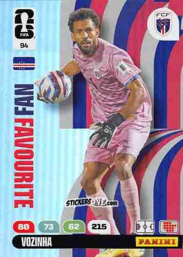 Figurina Vozinha - FIFA World Cup 2026. Adrenalyn XL
 n. 94 - Panini