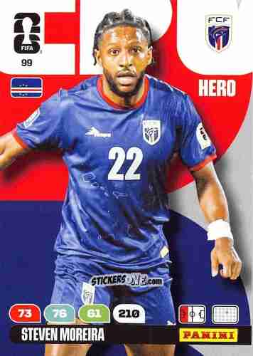 Figurina Steven Moreira - FIFA World Cup 2026. Adrenalyn XL
 n. 99 - Panini