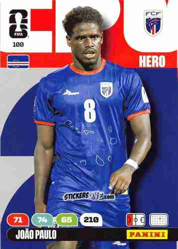 Figurina Joao Paulo - FIFA World Cup 2026. Adrenalyn XL
 n. 100 - Panini