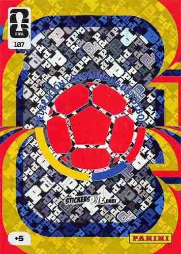 Sticker Team Crest - FIFA World Cup 2026. Adrenalyn XL
 n. 107 - Panini