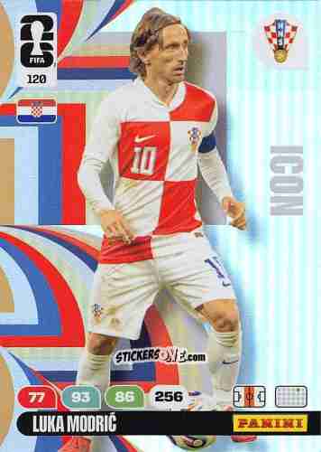 Figurina Luka Modric - FIFA World Cup 2026. Adrenalyn XL
 n. 120 - Panini