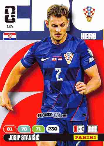Cromo Josip Stanisic - FIFA World Cup 2026. Adrenalyn XL
 n. 124 - Panini