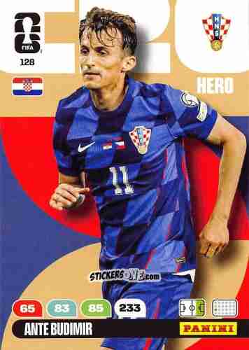 Figurina Ante Budimir - FIFA World Cup 2026. Adrenalyn XL
 n. 128 - Panini