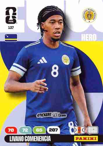 Cromo Livano Comenencia - FIFA World Cup 2026. Adrenalyn XL
 n. 137 - Panini