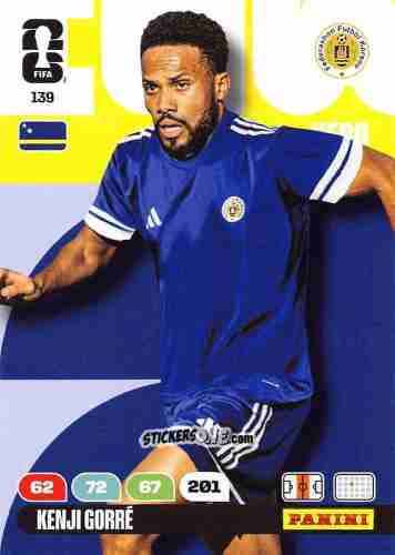 Cromo Kenji Gorre - FIFA World Cup 2026. Adrenalyn XL
 n. 139 - Panini