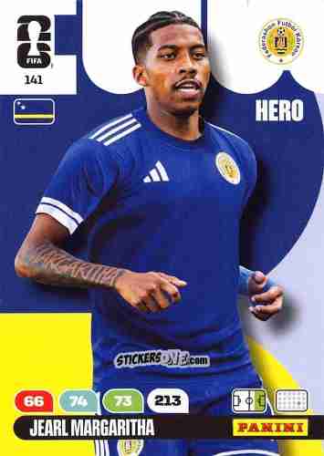 Cromo Jearl Margaritha - FIFA World Cup 2026. Adrenalyn XL
 n. 141 - Panini