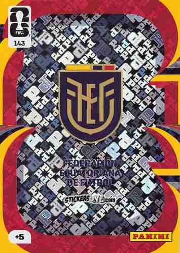 Sticker Team Crest - FIFA World Cup 2026. Adrenalyn XL
 n. 143 - Panini
