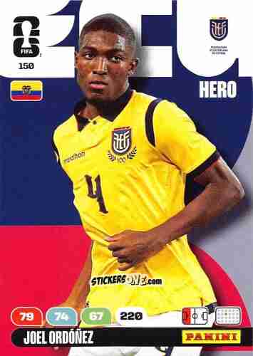 Figurina Joel Ordonez - FIFA World Cup 2026. Adrenalyn XL
 n. 150 - Panini