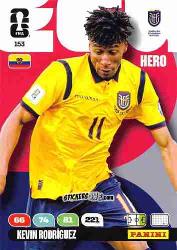 Figurina Kevin Rodriguez - FIFA World Cup 2026. Adrenalyn XL
 n. 153 - Panini