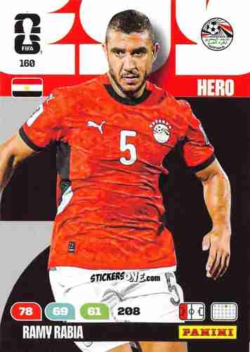 Cromo Ramy Rabia - FIFA World Cup 2026. Adrenalyn XL
 n. 160 - Panini