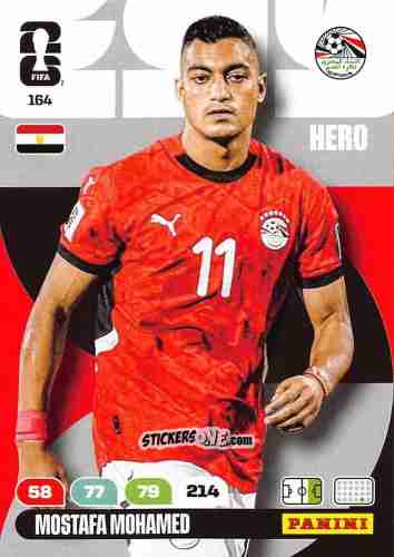 Cromo Mostafa Mohamed - FIFA World Cup 2026. Adrenalyn XL
 n. 164 - Panini