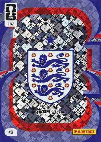 Figurina Team Crest - FIFA World Cup 2026. Adrenalyn XL
 n. 167 - Panini