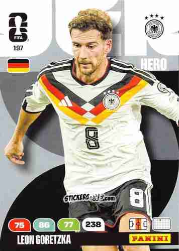 Cromo Leon Goretzka - FIFA World Cup 2026. Adrenalyn XL
 n. 197 - Panini