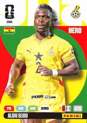 Cromo Alidu Seidu - FIFA World Cup 2026. Adrenalyn XL
 n. 206 - Panini