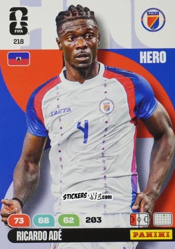 Figurina Ricardo Ade - FIFA World Cup 2026. Adrenalyn XL
 n. 218 - Panini