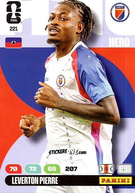 Figurina Leverton Pierre - FIFA World Cup 2026. Adrenalyn XL
 n. 221 - Panini